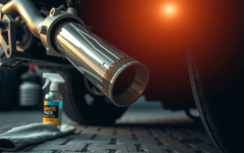 How to Clean Stainless Exhaust Pipes: Simple Step-by-Step