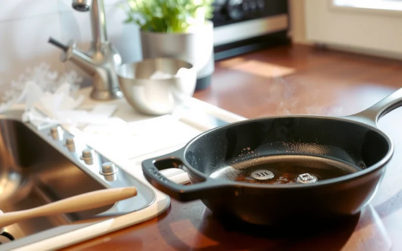 How to Clean Stains from Enameled Cast Iron: Easy Steps