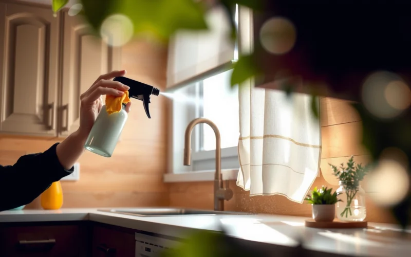 How to Clean White Kitchen Cabinets That Have Yellowed