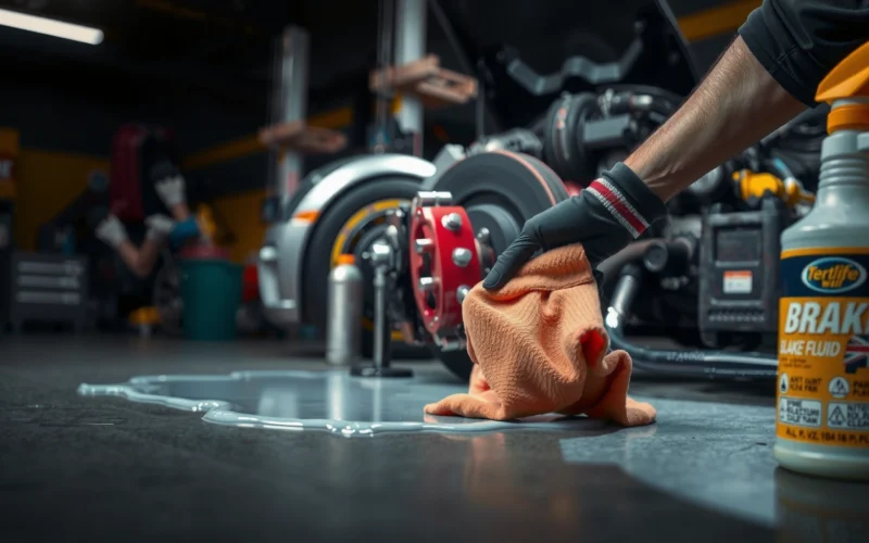 How to Clean Up Brake Fluid: Quick Steps and Best Practices