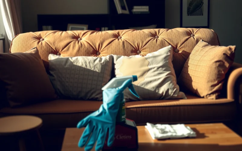 How to Clean Urine from Sofa Cushions: Step-by-Step Guide