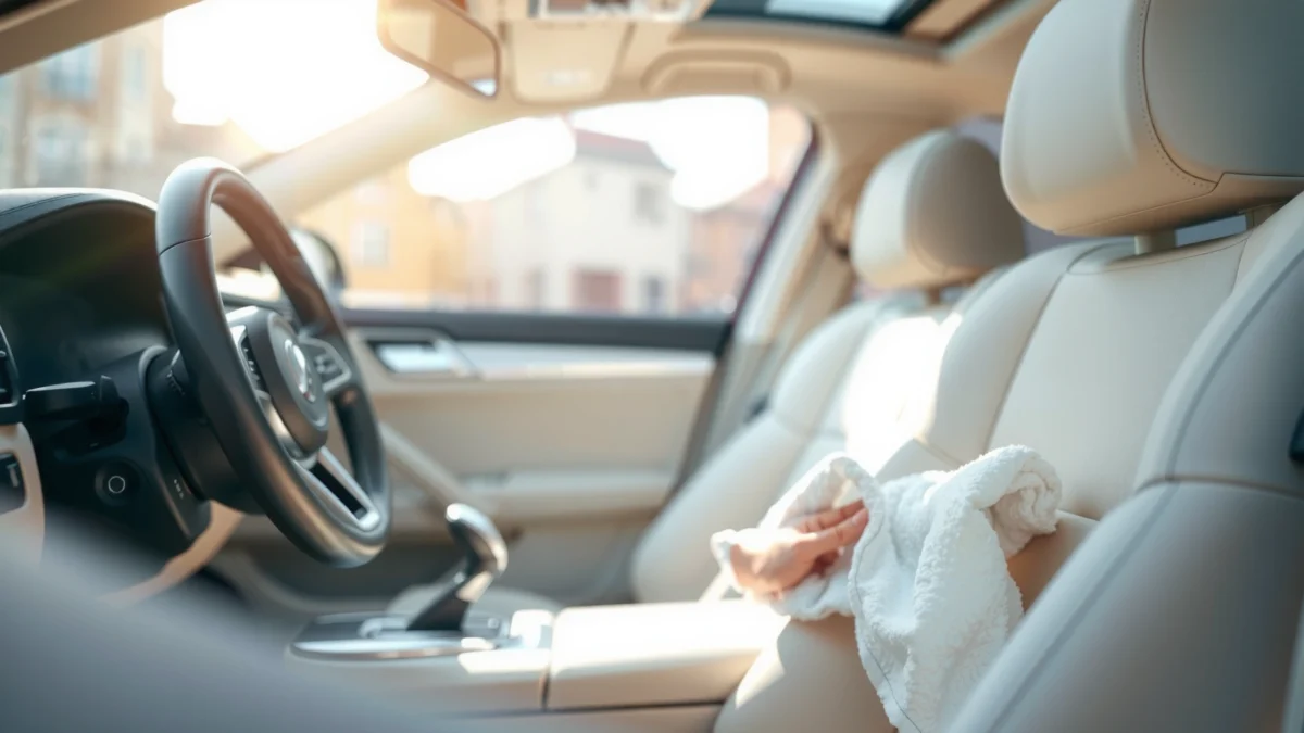 How to Clean White Leather Interior: Simple Steps That Work