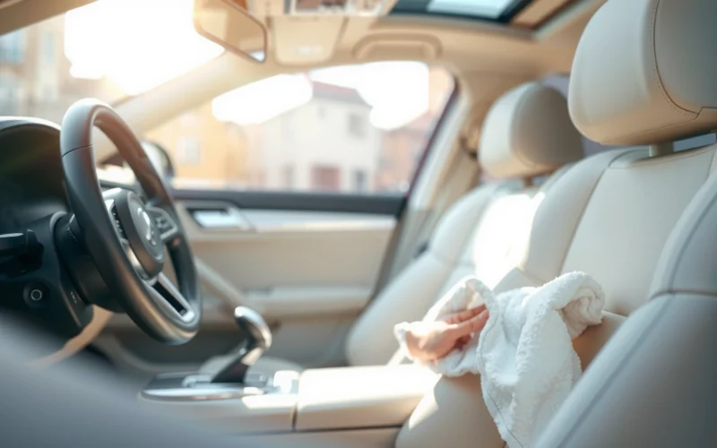 How to Clean White Leather Interior: Simple Steps That Work