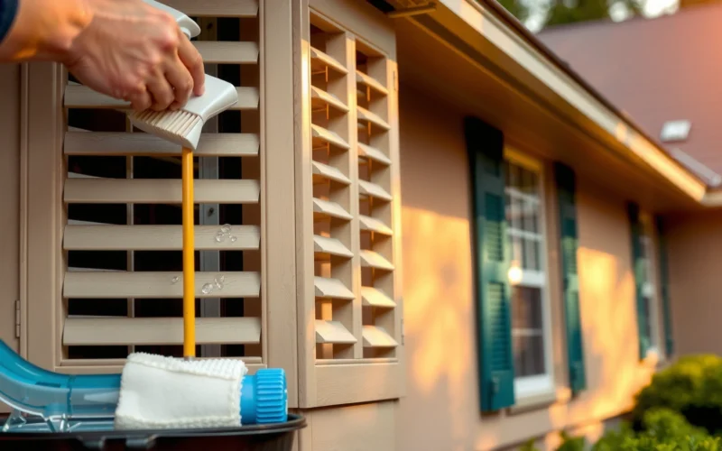 How to Clean Vinyl Shutters: Easy Steps for a Fresh Look