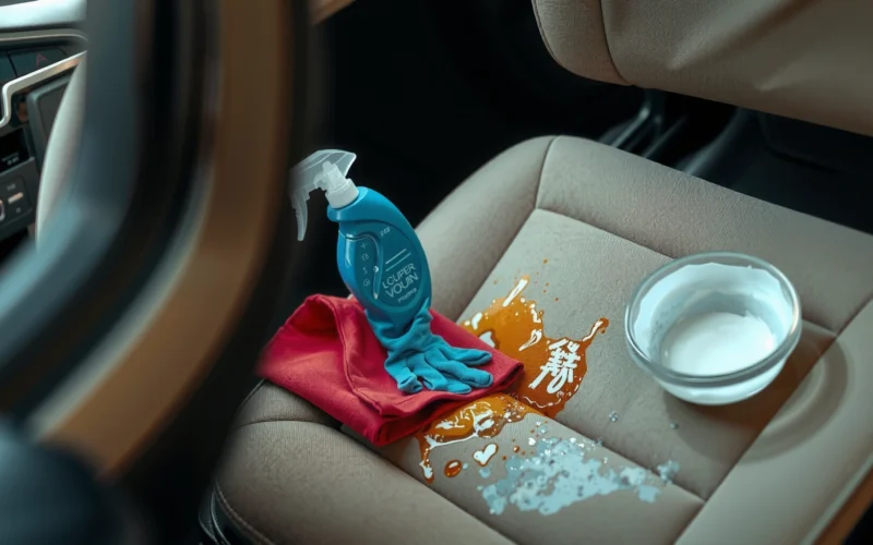 How to Clean Vomit Out of a Car Seat: Step-by-Step