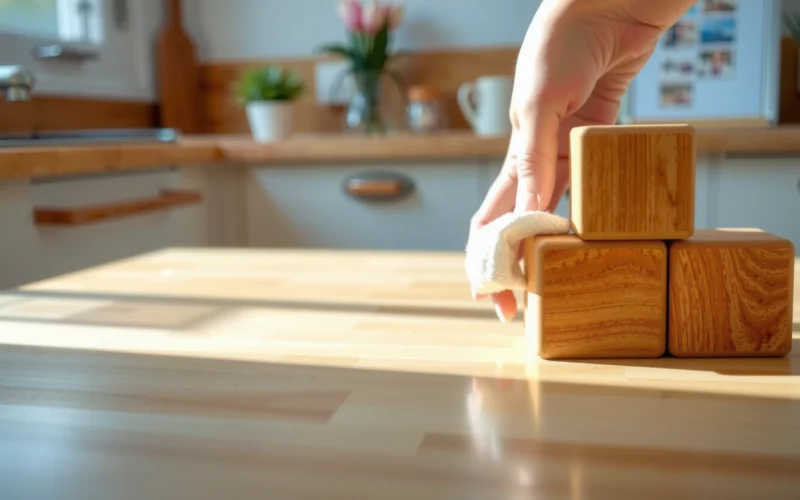 How to Clean Wooden Toy Blocks: Simple, Safe Cleaning Steps