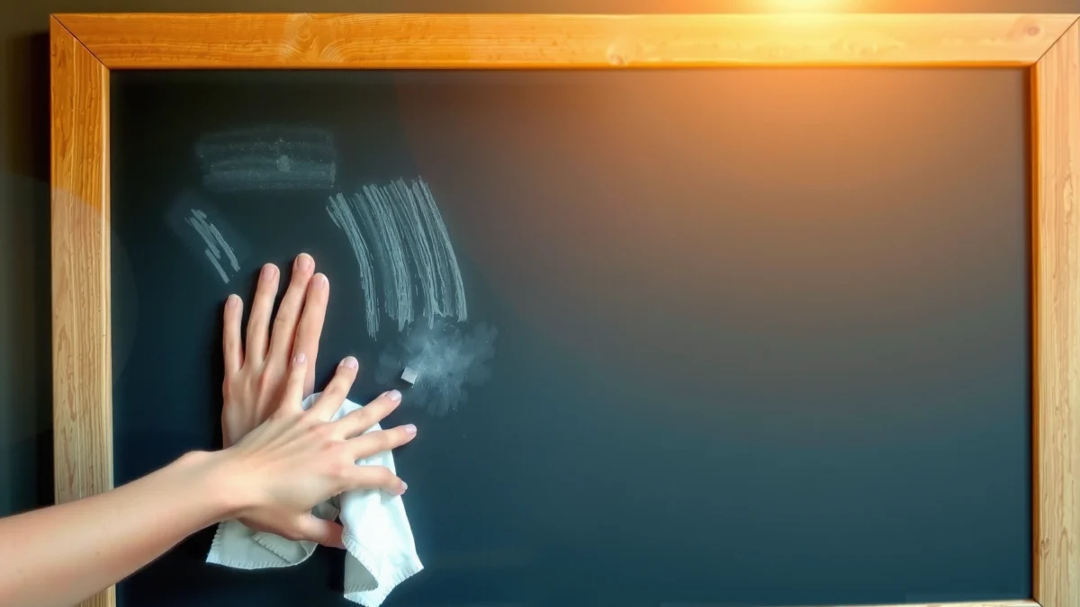 How Do I Clean a Chalkboard? Quick Steps That Work