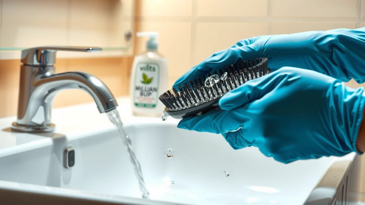 How Do I Clean Hair Brushes After Lice? Step-by-Step
