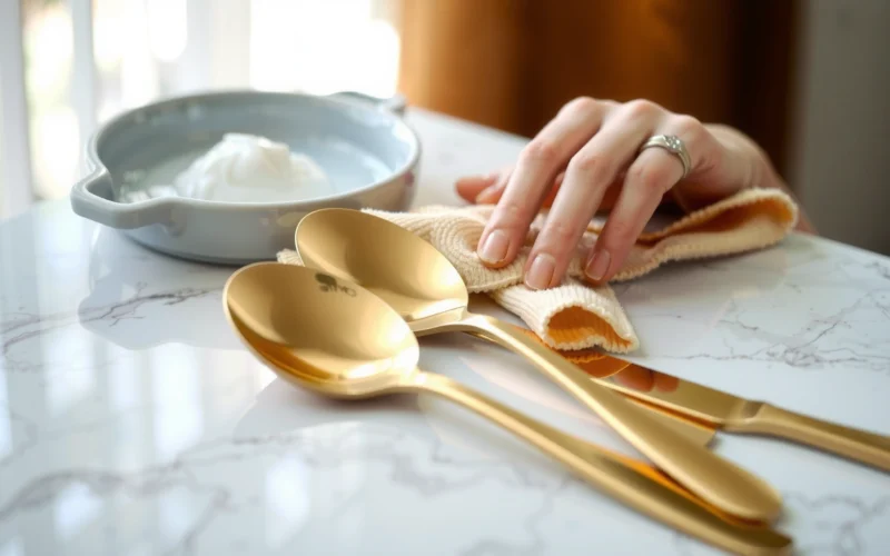 How Do You Clean Gold Plated Flatware: Safe, Simple Steps