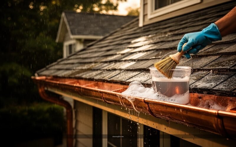 How to Clean Copper Gutters: Step-by-Step Care