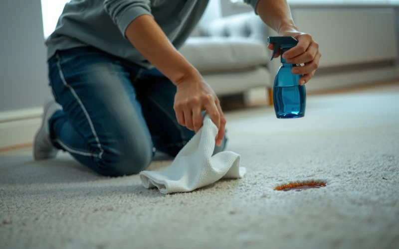 How Do You Clean Throw Up Out of Carpet? Fast Steps