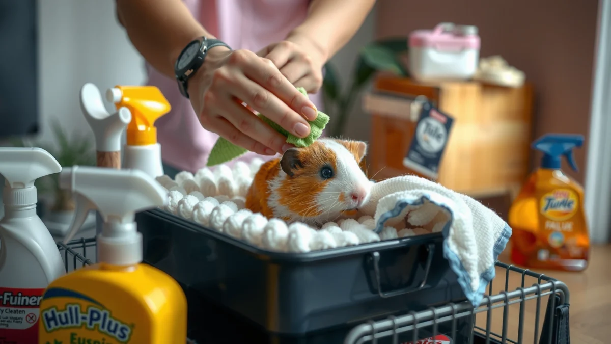 How Often Should You Clean a Guinea Pig’s Cage?