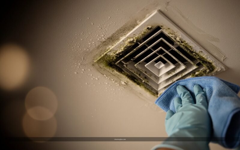 How to Clean Mold Around Air Vents: Step-by-Step