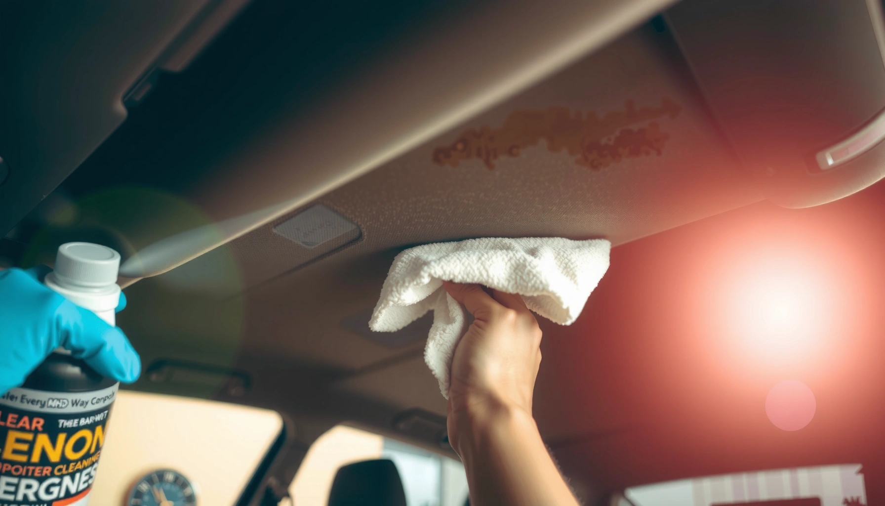 How to Clean a Headliner in a Car: Step-by-Step Guide