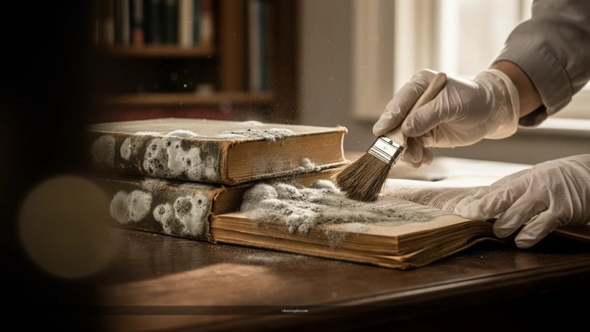 How to Clean Mold Off of Books: Safe Steps That Work