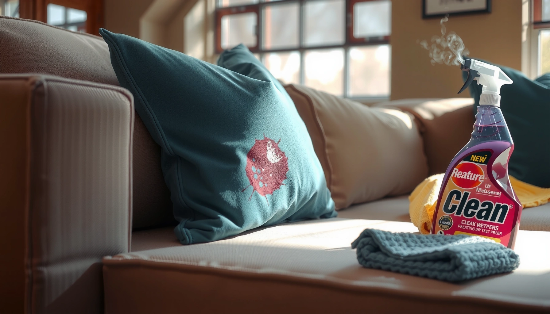 How to Clean a Stain From a Couch: Step-by-Step Methods