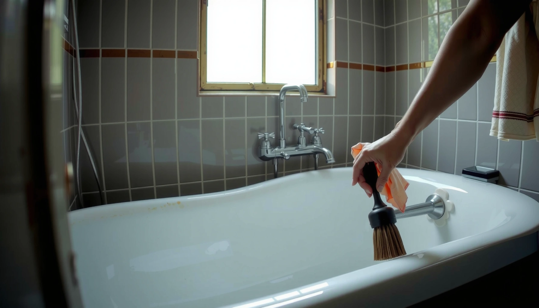 How to Clean an Old Porcelain Bathtub: Step-by-Step