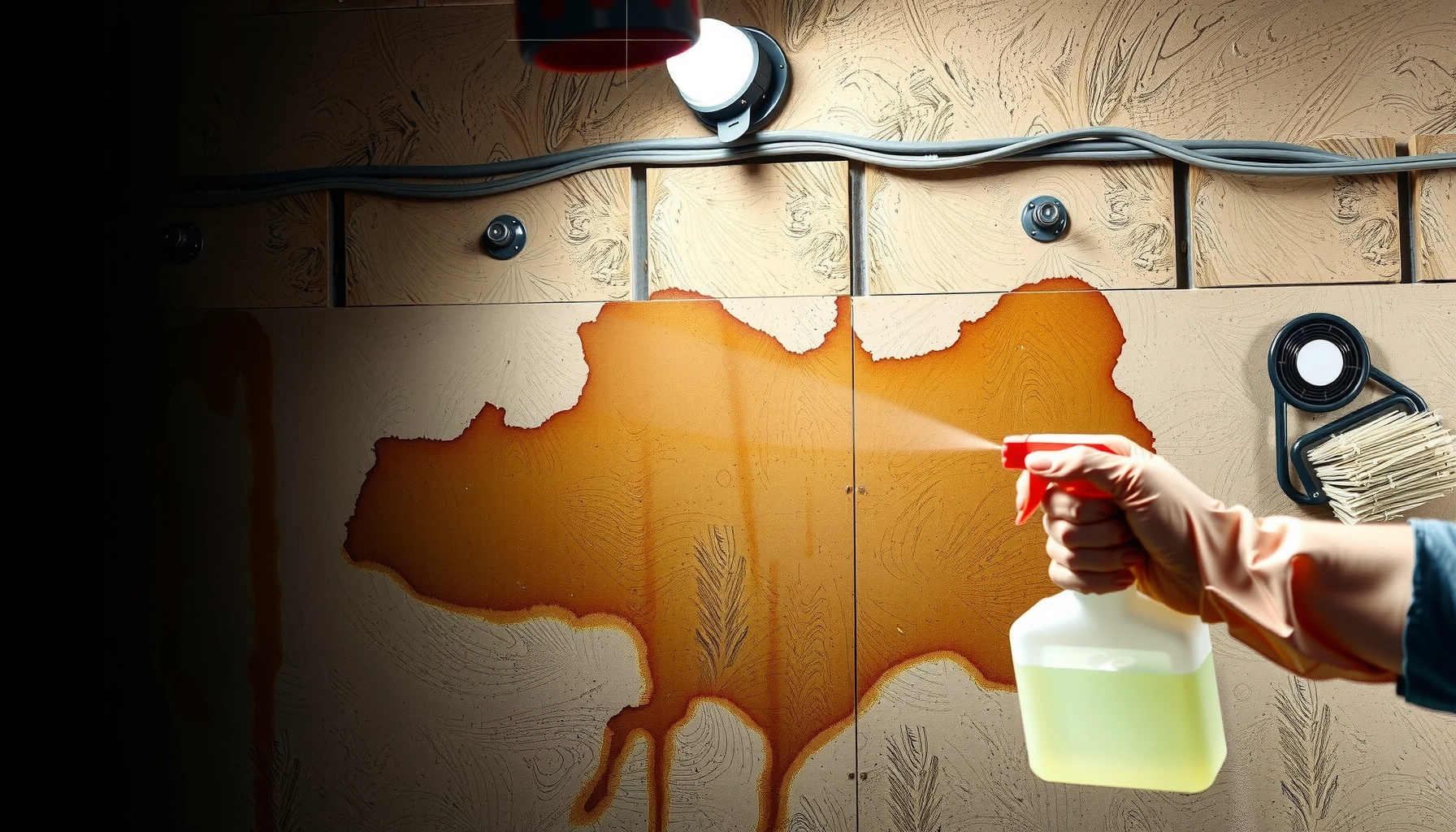 How to Clean Basement Walls: Step-by-Step for Stains and Mildew