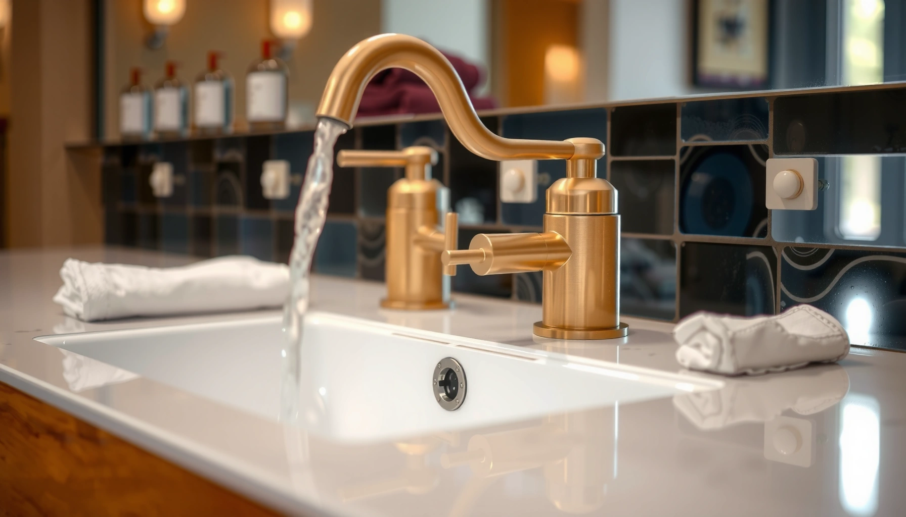 How to Clean Brushed Gold Faucets Without Damaging the Finish