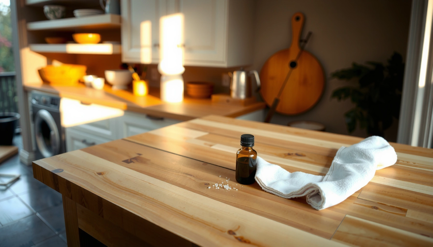 How to Clean Butcher Block Countertops: Step-by-Step Care