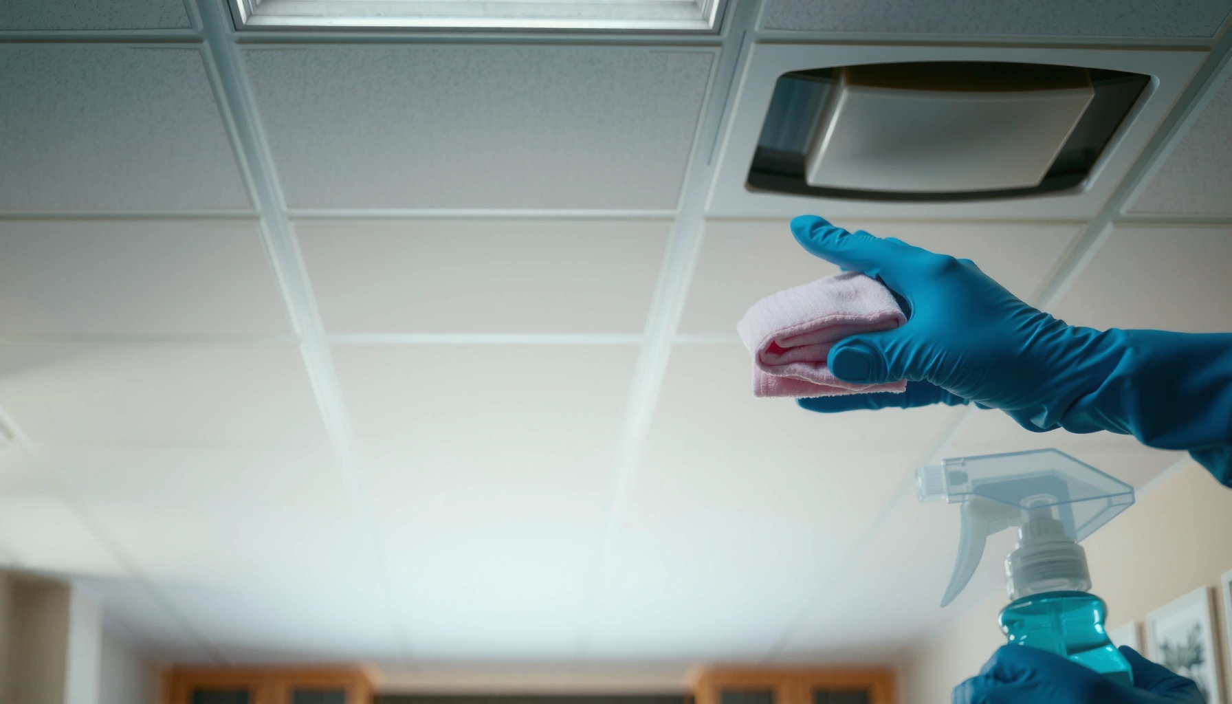 How to Clean Ceiling Tiles: Simple Steps That Work