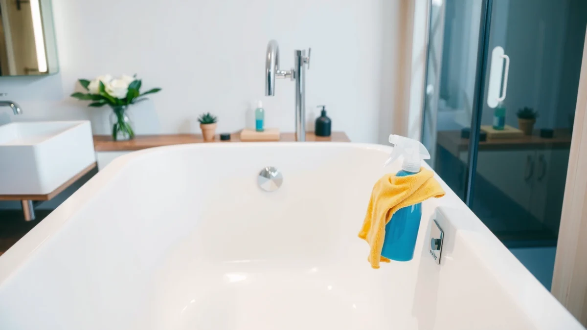 Acrylic Bathtub How to Clean: Simple Steps for a Streak-Free Finish
