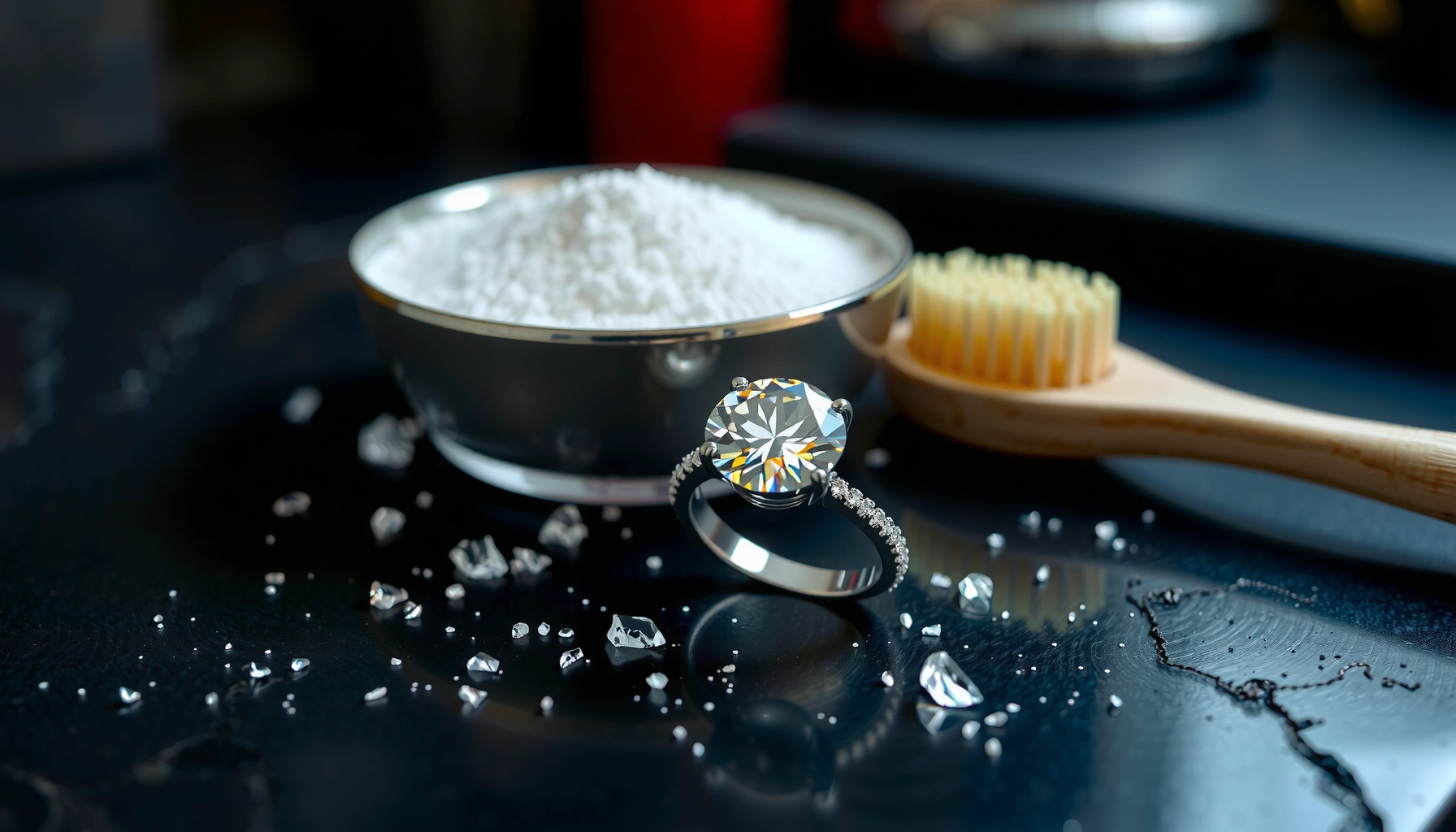 How to Clean a Diamond Ring with Baking Soda