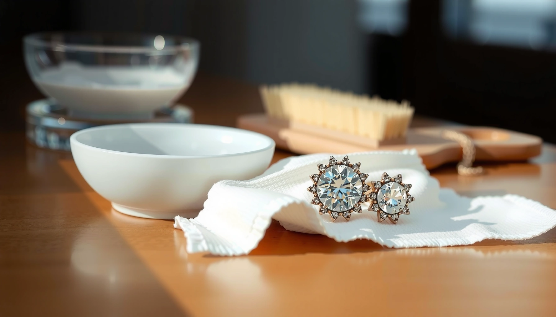 How to Clean Gold Diamond Earrings: Simple, Safe Steps