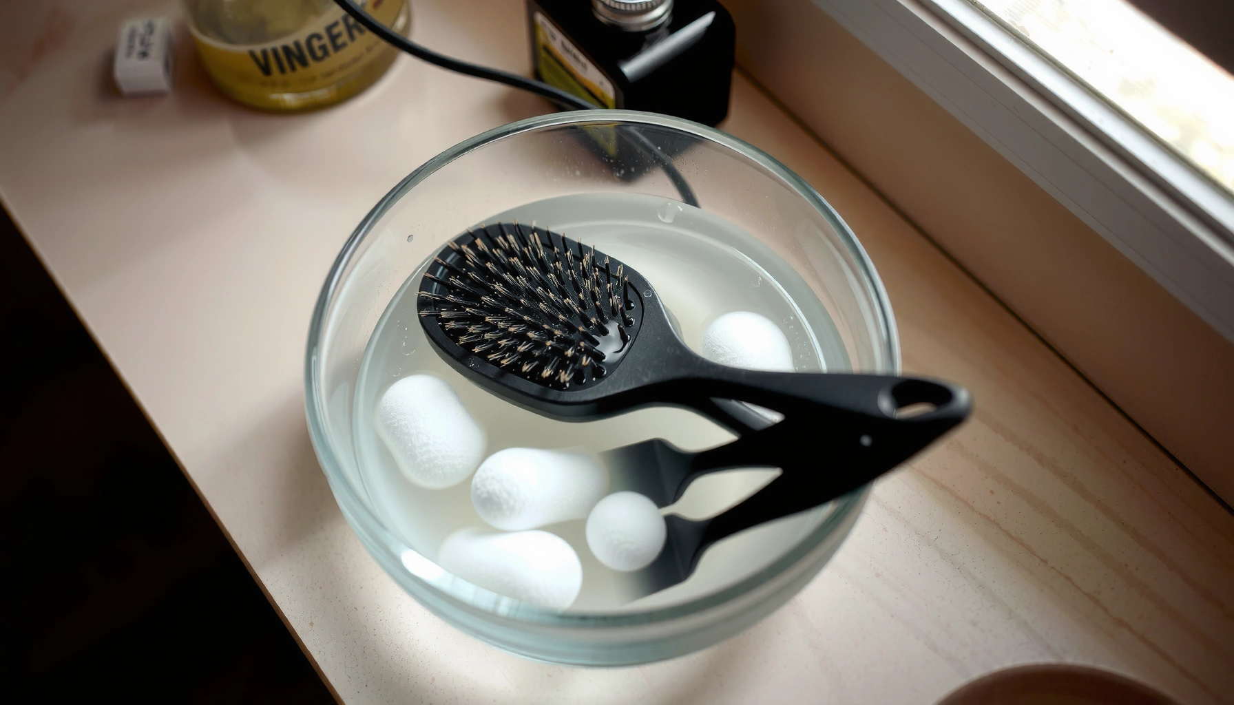 How to Clean Hair Brushes With Vinegar and Baking Soda
