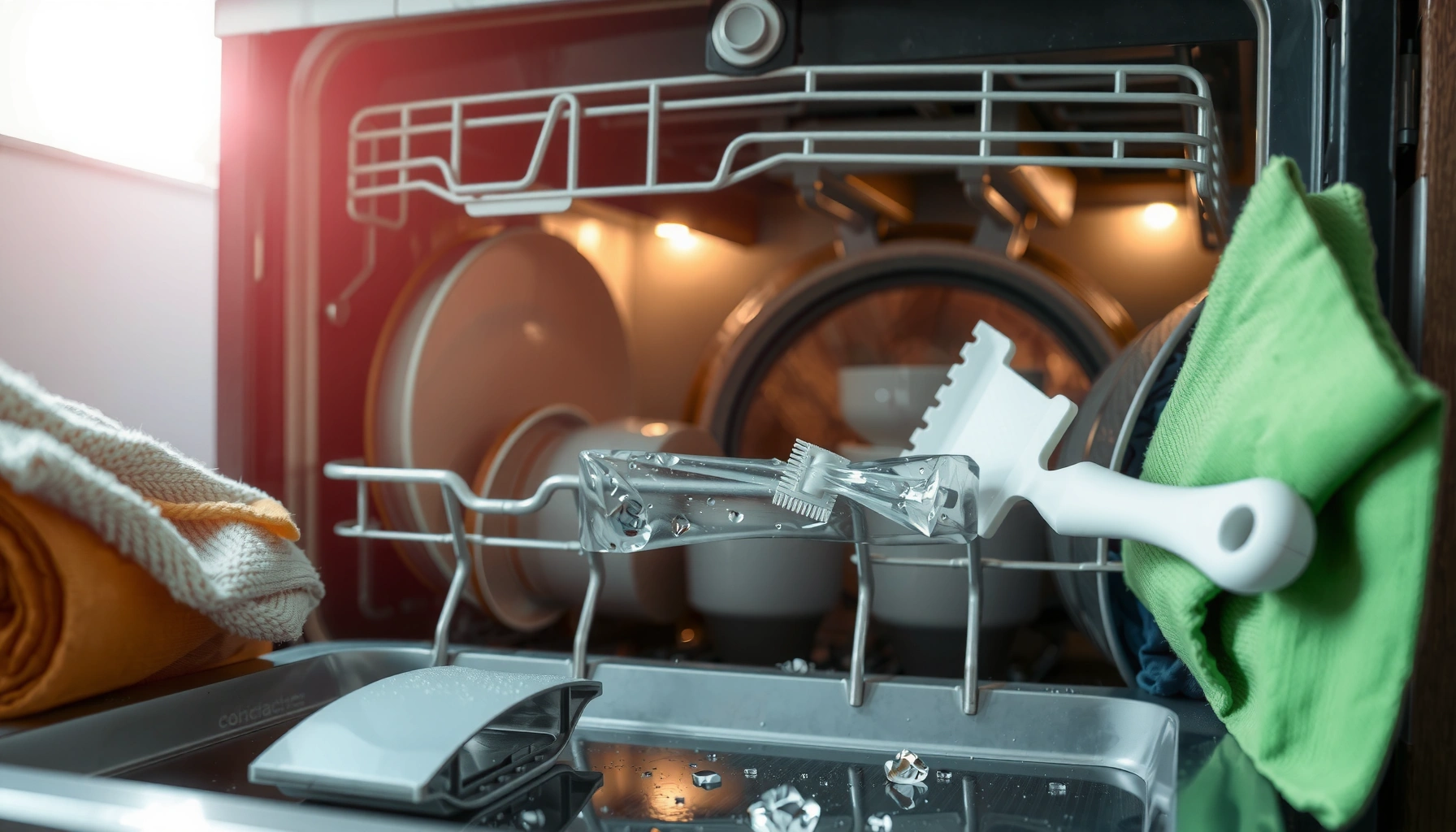 How to Clean Melted Plastic from Dishwasher: Step-by-Step