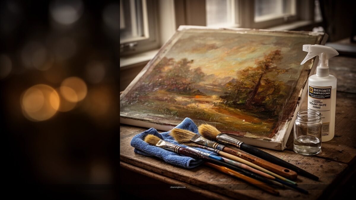 How to Clean Oil Paintings on Canvas: Safe Steps and Tips