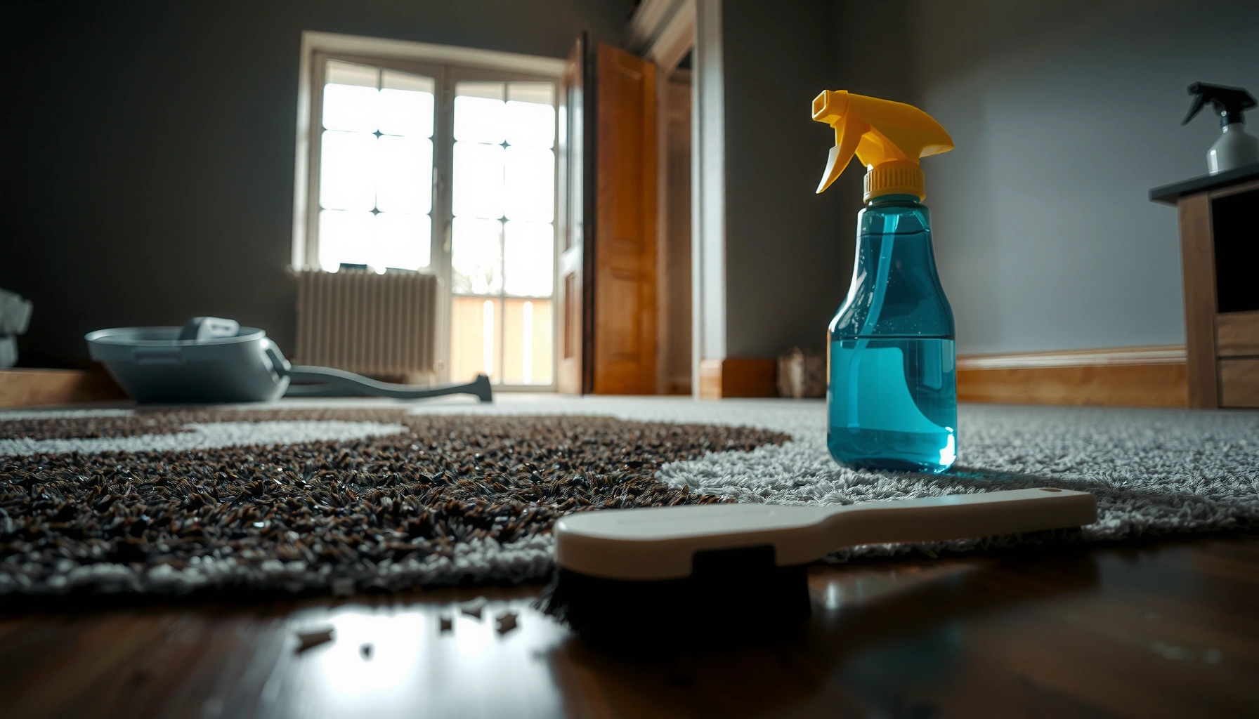 How to Clean Mold in Carpet From Water Damage