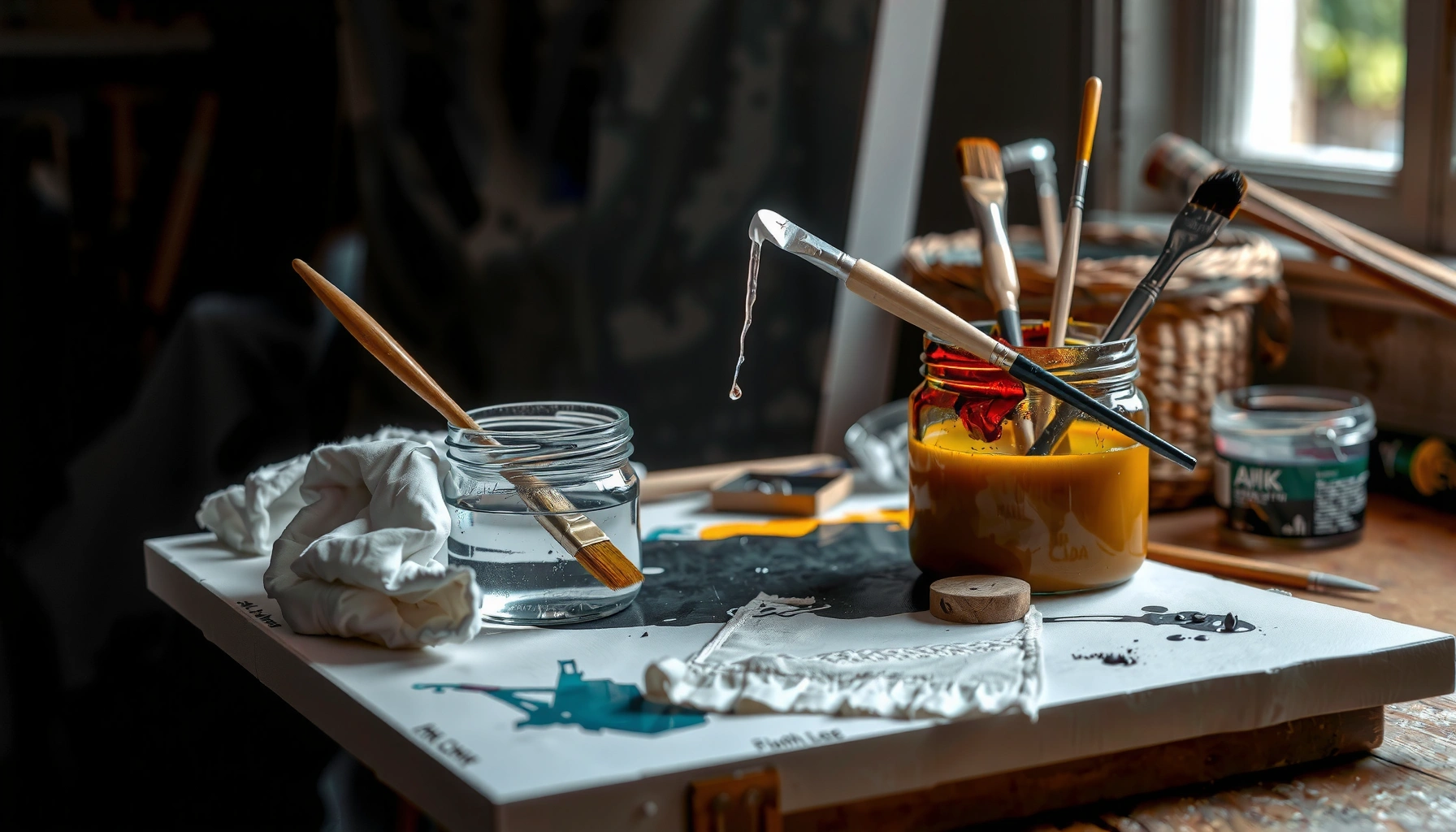 How to Clean Oil Paint: Safe Steps for Brushes and Surfaces