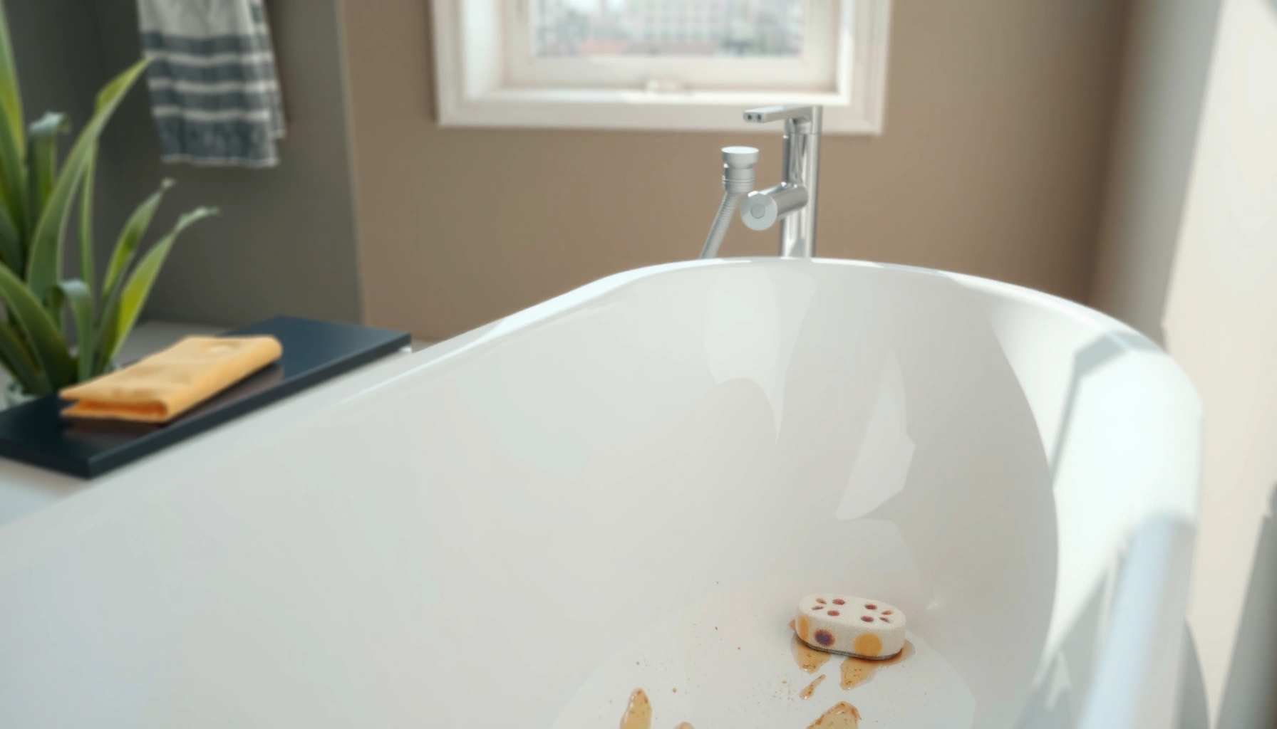How to Clean Stained Porcelain Tub: Easy Steps That Work