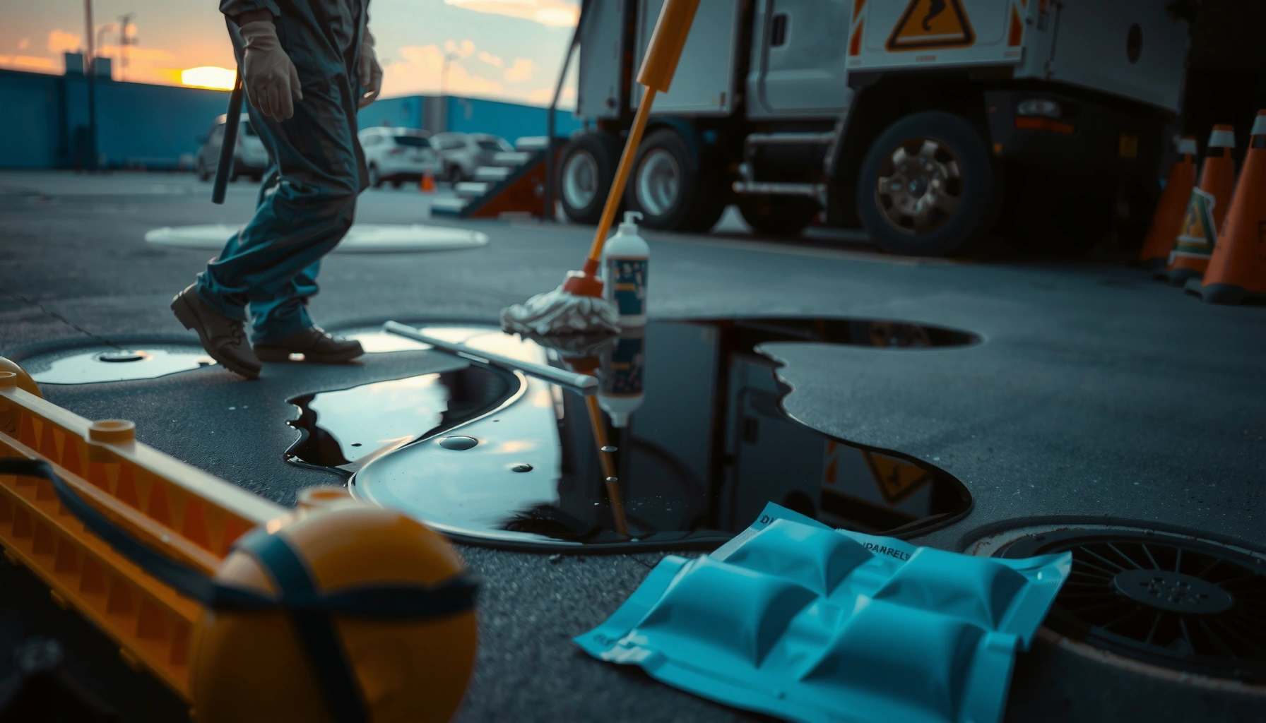How to Clean Up a Diesel Spill: Step-by-Step Cleanup