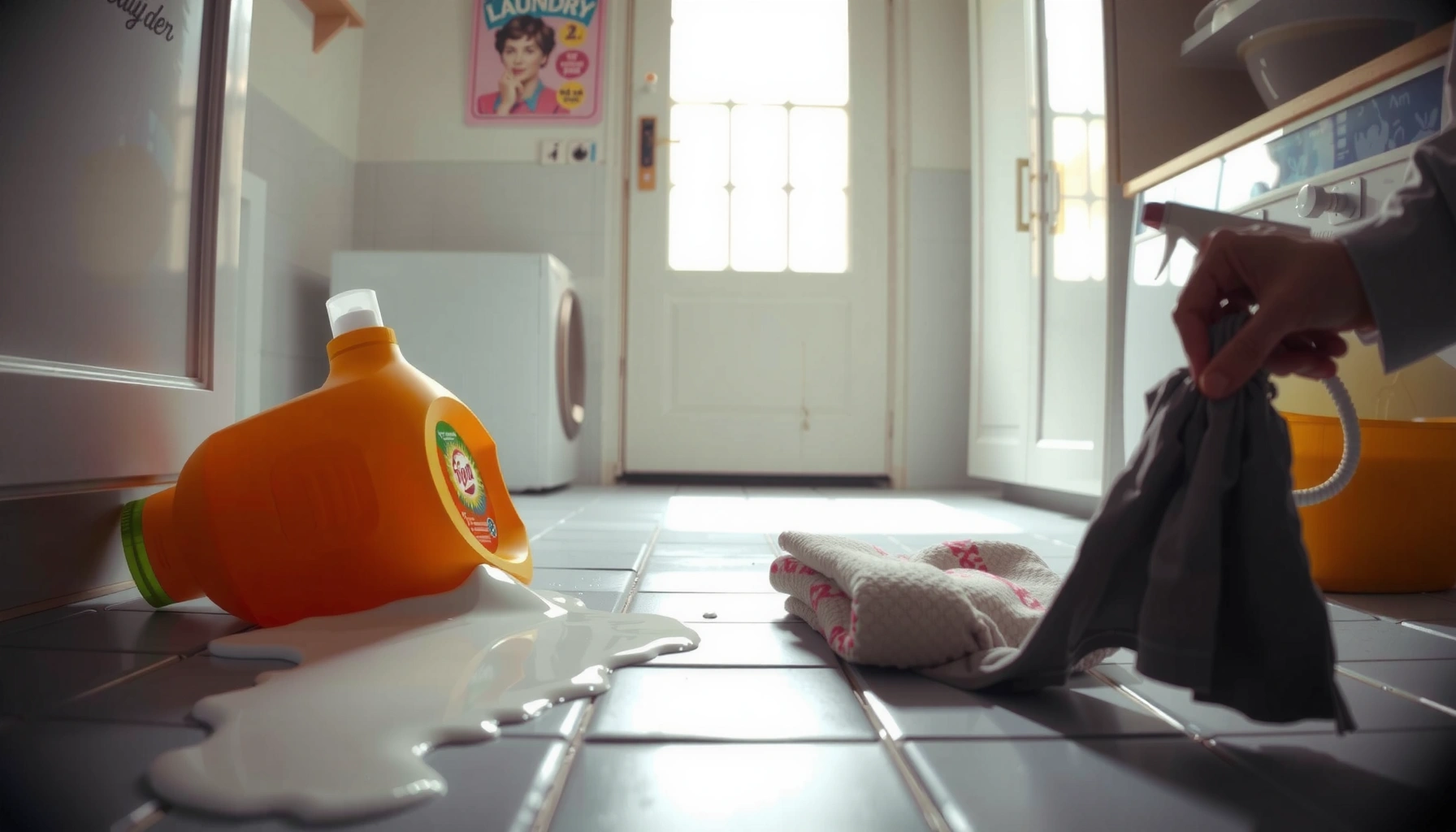 How to Clean Up Laundry Detergent Spill: Quick Steps