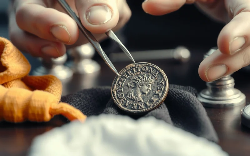 How Do You Clean Ancient Roman Coins Safely