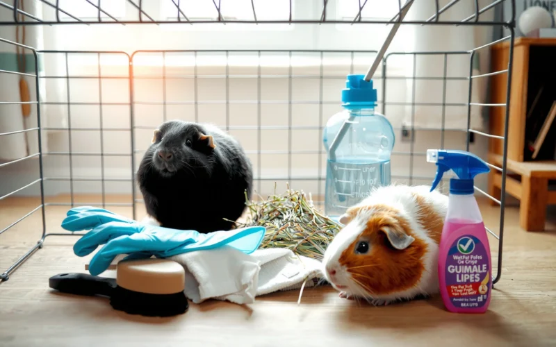 How Often Clean Guinea Pig Cage: A Simple Weekly Schedule