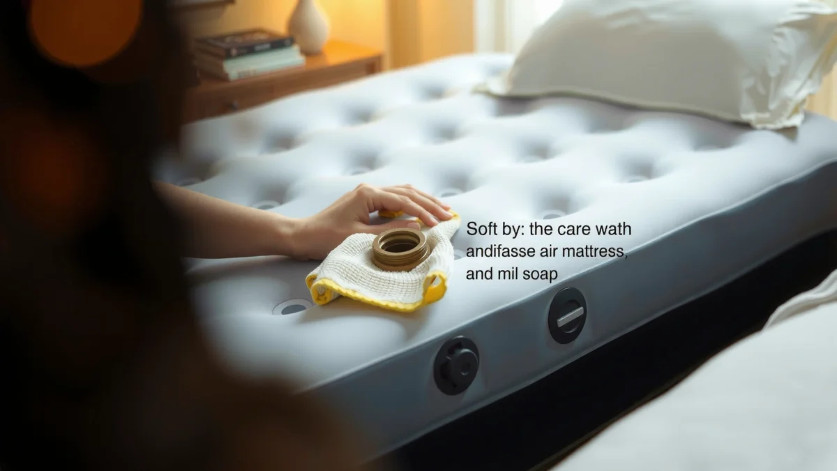 How to Clean a Blow Up Mattress: Step-by-Step Care Tips