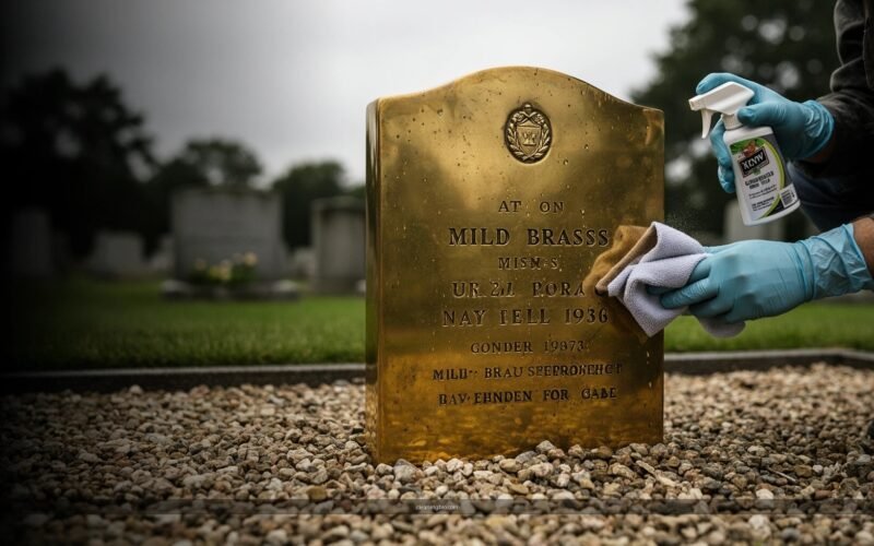 How to Clean a Brass Grave Marker: Safe, Step-by-Step Care