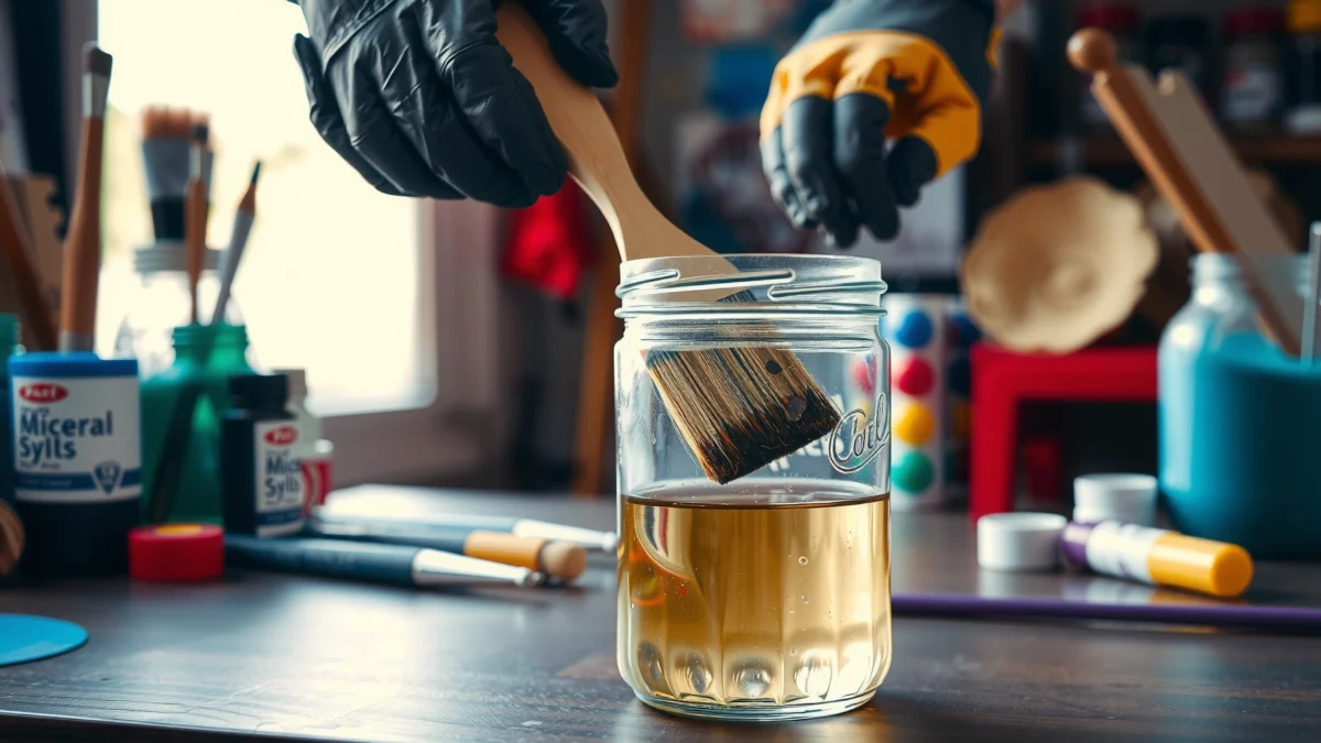 How to Clean a Paintbrush with Dried Paint: Quick Steps
