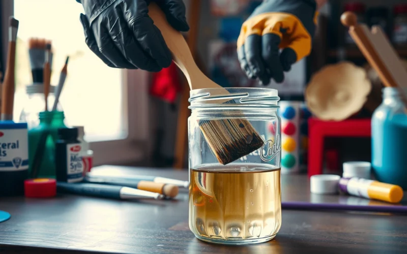 How to Clean a Paintbrush with Dried Paint: Quick Steps