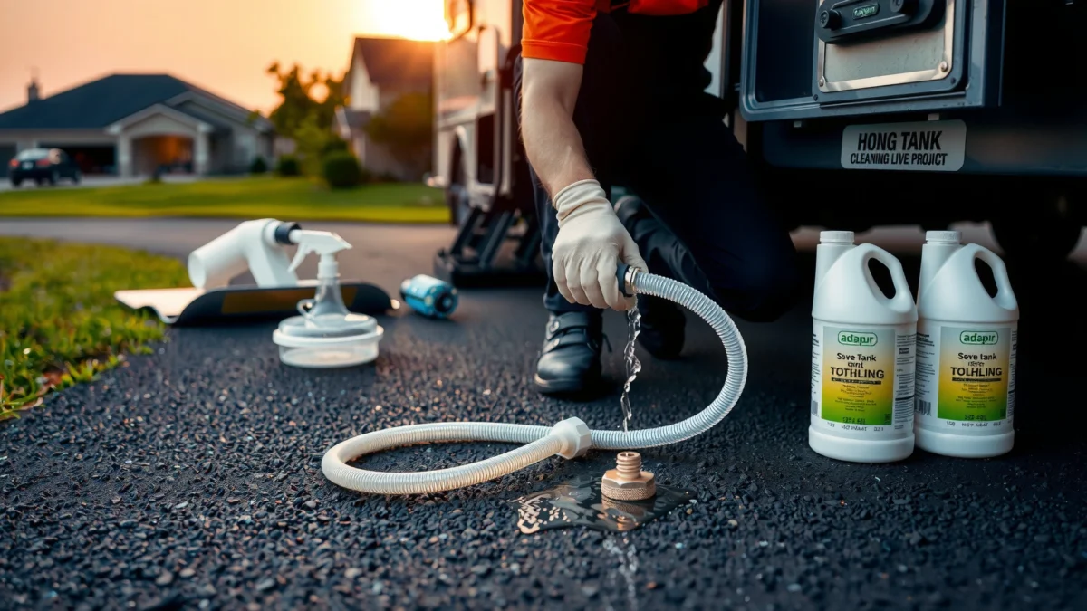 How to Clean an RV Holding Tank: Step-by-Step Guide