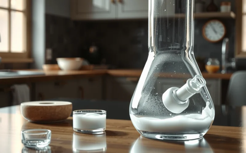 How to Clean Bong with Vinegar and Baking Soda