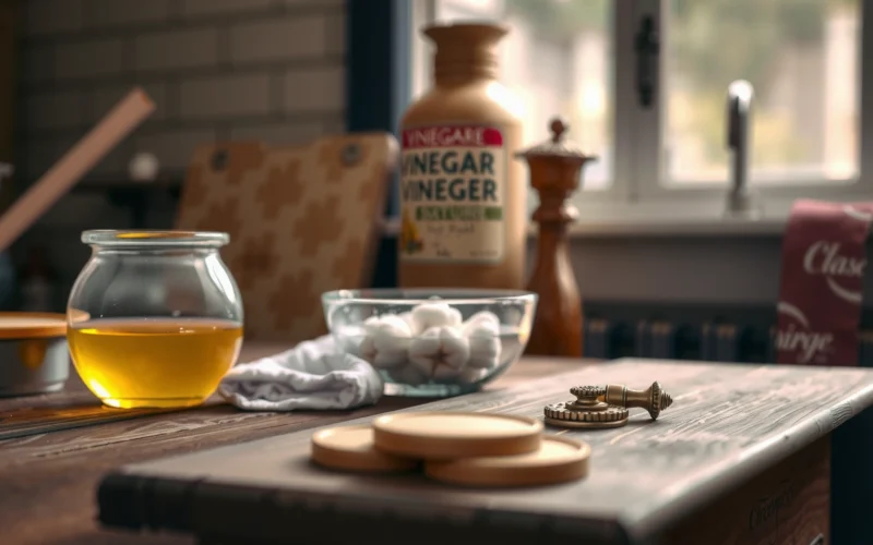 How to Clean Brass Hardware with Vinegar: Simple Step-by-Step