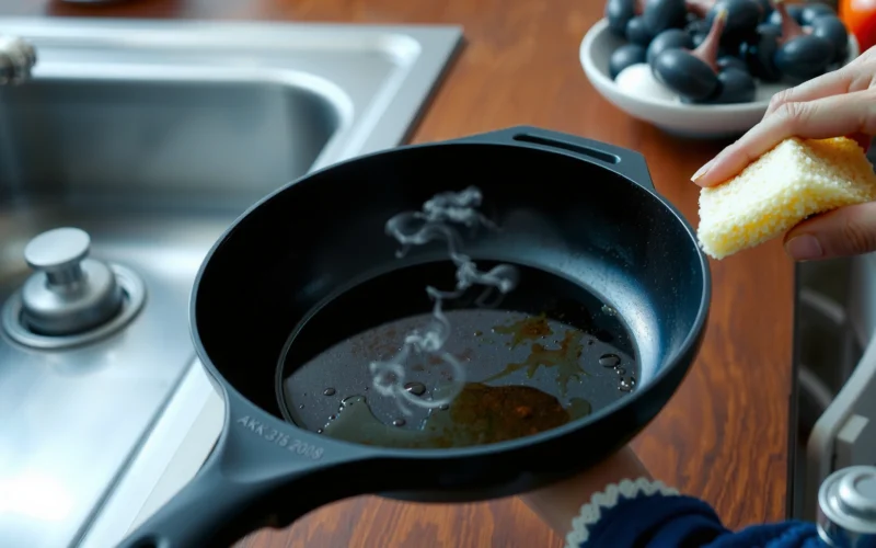 How to Clean Burnt Food Off a Nonstick Pan: Simple Steps