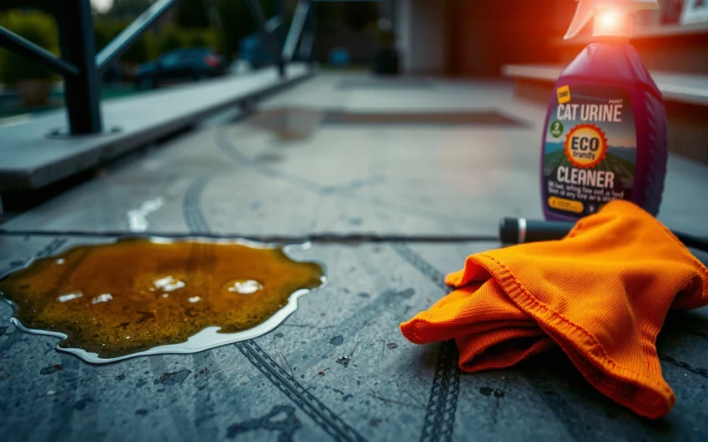 How to Clean Cat Urine From Concrete: Fast, Effective Steps