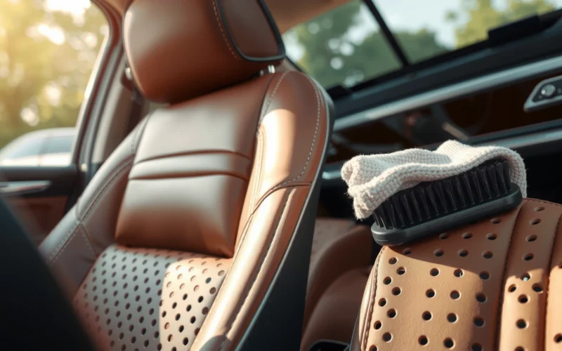 How to Clean Clogged Perforated Leather Seats: Easy Steps