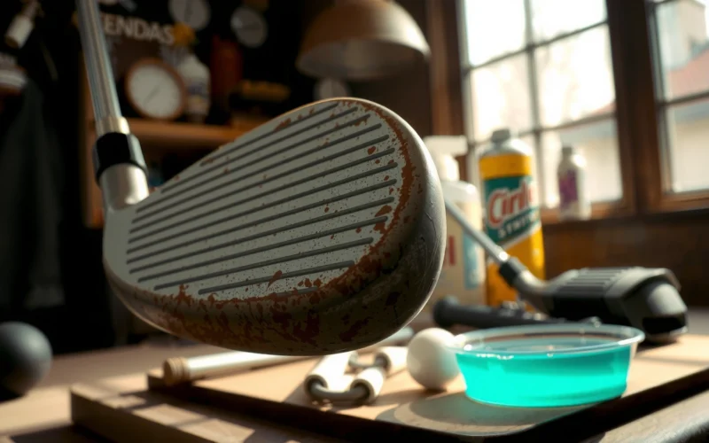 How to Clean Rusty Golf Clubs: Easy Steps to Restore Play