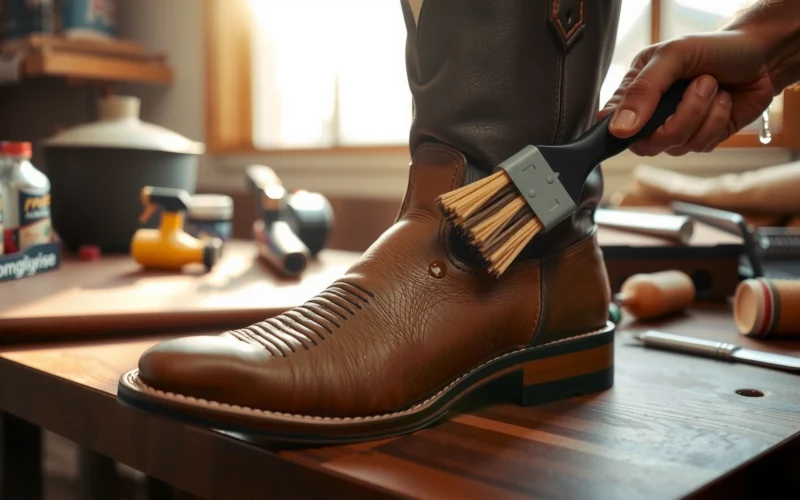How to Clean Cowboy Boots With Household Items